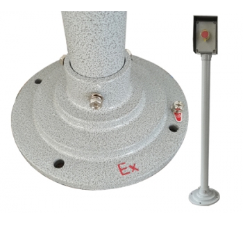 急停防爆操作柱帶防雨罩（戶外立式）