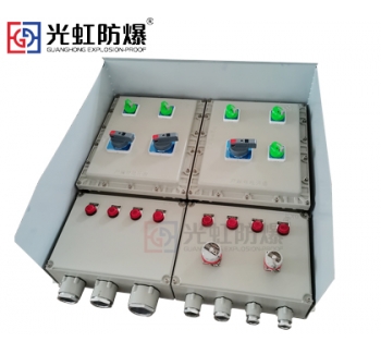 防爆動(dòng)力電源檢修插銷(xiāo)箱(戶外壁掛式安裝）