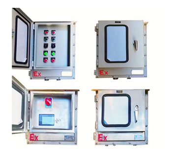 加裝防護門防爆配電箱 不銹鋼雙門防爆控制箱